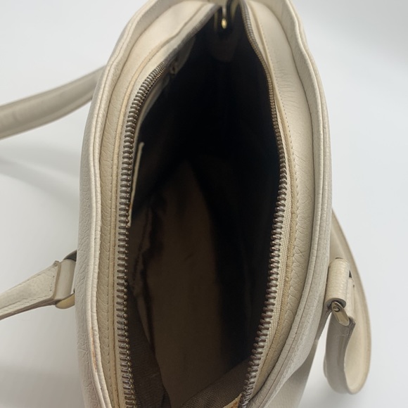 Vintage Coach Classic White Leather Bag - Picture 13 of 16